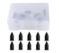 Dirfuny Clavos de goma para reparación de neumáticos, reparación de pinchazos, tapones de tornillos de neumáticos, reparación portátil, herramientas de reparación rápida de pinchazos para automóviles,