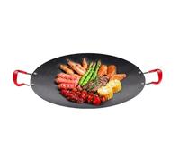 Dirfuny Parrilla para interior - Parrilla para barbacoa de camping - Sartén , parrilla coreana antiadherente para interiores, parrilla coreana con asa para camping, portón trasero