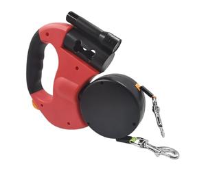 Dirige de perro retráctil - Red de perro extensible en servicio pesado | Doble correa para dos perros, antitracción para mascotas para pequeñas y medianas razas, formación, externo