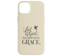 Dirigido por Dios Fortalecido por la Gracia Carcasa para iPhone 14 Plus