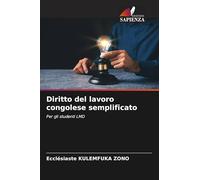 Diritto del lavoro congolese semplificato: Per gli studenti LMD