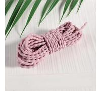 DIRKES 3mm Colorido cordón elástico de Corea patrón Ondulado Banda elástica de Nailon Banda de Goma para Accesorios de Costura de joyería DIY 5 Metros