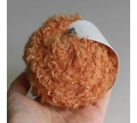 DIRKES Hilo de Lana Rizado de 45g, Gancho Rizado Tejido a Mano, Hilo de Lana de Ganchillo, suéter, Hilo de Tejer, Material para Manualidades de Cabello para DIY para muñecas