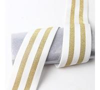 DIRKES Pantalones de Banda elástica a Rayas Gruesas de 40mm, Cinta de Sellado de Cintura, Correas de Rayas elásticas Planas Anchas para Accesorios de Costura para el hogar