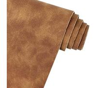 DIRKES Tela de Serraje Suave 30x135cm Polipiel sintética esmerilada para Costura de Ropa y Calzado