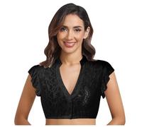 Dirndl Blusa Mujer Oktoberfest Trachten Sexy Blusas Top Parte Transparente La Superior De Cosecha Fiesta Y Disfraz O para Llevar A Diario