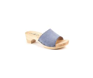 DIRNDL & BUA Zapatos tradicionales - Pantolette azul | 39