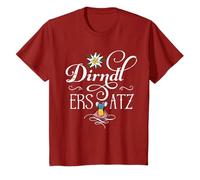 Dirndl Ersatz Trachtenshirt Damen Kompatibel für Oktoberfest Camiseta