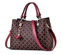 DIRRONA Bolsos De Mujer Moda Bolso Tote Bandolera Mujer Grande Hombro Bolsos Casual Viaje Bolso De SeñOra Fiesta Uso Diario PU Cuero Impermeable Bolso Cruzado Elegante ImpresióN Bolsa De Mensajero