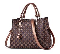 DIRRONA Bolsos De Mujer Moda Bolso Tote Bandolera Mujer Grande Hombro Bolsos Casual Viaje Bolso De SeñOra Fiesta Uso Diario PU Cuero Impermeable Bolso Cruzado Elegante ImpresióN Bolsa De Mensajero