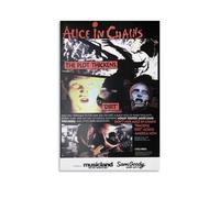 Dirt Alice in Chains - Pósteres artísticos antisalpicaduras para sala de estar y dormitorio, pinturas colgantes adecuadas para múltiples escenarios, sin necesidad de perforar, fácil de instalar