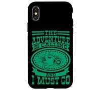 Dirt Bike Adventure Rider Offroad Journey Carcasa para iPhone X/XS
