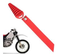 Dirt Bike Exhaust Plug - Waterproof Rubber Muffler Stopper Wash Plug with Keychain, Universal Motorcycle Exhaust Protector for Cleaning Storage Engine Protection Remove Before Start