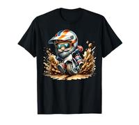 Dirt Bike Motocross Dad Gnome Takes A Curve Trough The Dirt Camiseta