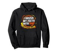 Dirt Bike Motocross I Brush My Teeth with Dirt Sudadera con Capucha