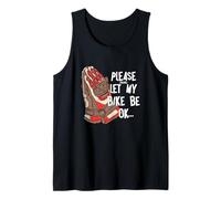 Dirt Bike Please Let My Bike Be Ok Motocross Bike Oración Camiseta sin Mangas