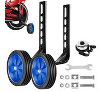 Dirt Bikes Training Wheels - Strong 12-20 Inch Adjustable Stabilizers, Reliable Support for Children’s Bicycles | Heavy Duty Balance Wheels for Single Speed Bikes, Easy to Mount, Safe Riding Accessory