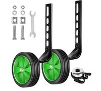 Dirt Bikes Training Wheels - Strong 12-20 Inch Adjustable Stabilizers, Reliable Support for Children’s Bicycles | Heavy Duty Balance Wheels for Single Speed Bikes, Easy to Mount, Safe Riding Accessory