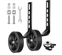 Dirt Bikes Training Wheels - Strong 12-20 Inch Adjustable Stabilizers, Reliable Support for Children’s Bicycles | Heavy Duty Balance Wheels for Single Speed Bikes, Easy to Mount, Safe Riding Accessory