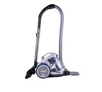 Dirt Devil Aspirador sin Bolsa DD2501, 850 W, Filtro HEPA 12, Alcance 7.5 m, Cepillo Combinado y Empotrado, Cepillo para Parquet, 5.5 kg, Caja de Recogida de Polvo 1.5 L, Gris/Azul