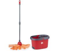 Dirt Devil Juguetes a Partir de 3 años - Fregona con Cubo y escurridor - Kit de Limpieza para niños para Promover el Juego de rol y la motricidad - 2 Piezas de Juguete de Limpieza