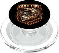 Dirt Life Muddy - Casco de Motocross, Motocross, Motocross MX PopSockets PopGrip para MagSafe