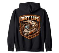 Dirt Life Muddy - Casco de Motocross, Motocross, Motocross MX Sudadera con Capucha