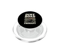 Dirt Road Therapy Bosque Al Aire Libre Senderismo Rutas Camping PopSockets PopGrip para MagSafe