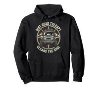 Dirt Road Therapy Limpia el Todoterreno Soul Vintage 4x4 Sudadera con Capucha