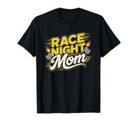 Dirt Track Carreras Pista Sábado por La Noche Fan Óvalo De Camiseta