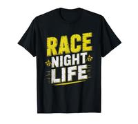 Dirt Track Piloto Sábado por La Noche Carreras Local Pista Camiseta