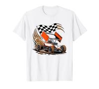 Dirt Track Sábado por La Noche Carreras De Óvalo Camiseta
