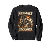 Dirtbike Dirt Bike Motocross Kickstart Legends Sudadera