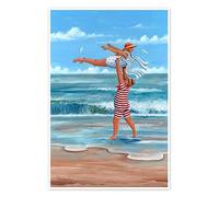 Dirty Dancing en la playa Póster de Peter Adderley 20 x 30 cm Cuadros Decoración para la pared