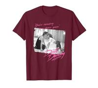 Dirty Dancing Estás invadiendo mi Espacio de Baile Camiseta, Hombre, Granate, S