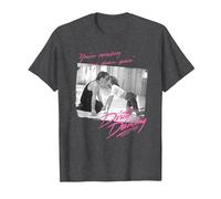 Dirty Dancing Estás invadiendo mi Espacio de Baile Camiseta, Hombre, Jaspeado Oscuro, XXL