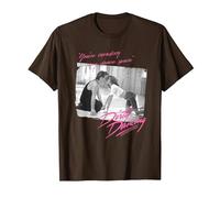 Dirty Dancing Estás invadiendo mi Espacio de Baile Camiseta, Hombre, Marrón, S