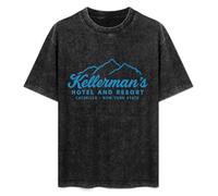 Dirty Dancing Kellerman Mens Black T-Shirt M