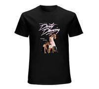 Dirty Dancing Patrick Swayze Jennifer Grey Have The Time of Your Life - Camiseta de manga corta, color negro, Negro, L