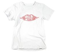 Dirty Fingers Womens White Yellow Black Red Mens Women T Shirt 100% Cotton for Friends Save The Drama for Your Mama Gift6354(X-Large)