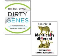 Dirty Genes de Ben Lynch, idénticamente diferente por Tim Spector 2 Books Collection Set