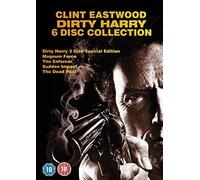 Dirty Harry Complete Movies Film Collection [6 Discs] DVD Boxset: Dirty Harry / Magnum Force / Enforcer / Sudden Impact / Dead Pool + Extras by Clint Eastwood