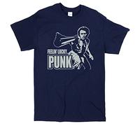 Dirty Harry Feelin' Lucky Punk T-Shirt - Clint Eastwood Inspired Movie Film tee(X-Large)