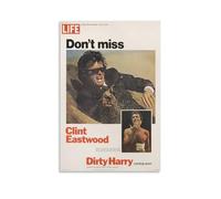Dirty Harry Movie Poster Kunst-Posters, Lienzo, Impresiones de Arte de Pared, Regalos, Foto, Imagen, Pintura, Decoración de la Habitación, Decoración del Hogar 40 x 60 cm