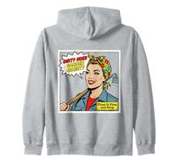 Dirty Hoes Garden Society Comic Book Style Mujer Sudadera con Capucha