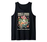 Dirty Hoes Garden Society Glamour Ganso Plantas Jardinero Amante Camiseta sin Mangas
