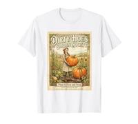 Dirty Hoes Garden Society - Póster Vintage Camiseta
