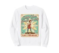 Dirty Hoes Garden Society Retro Estilo de los años 50 Vintage Sudadera