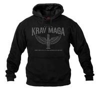 Dirty Ray Artes Marciales Krav Maga Elite Sudadera Hombre con Capucha BDT36 (XL)