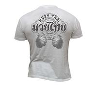 Dirty Ray Artes Marciales MMA Muay Thai The Art of Fighting Camiseta Hombre T-Shirt DT5B (L)